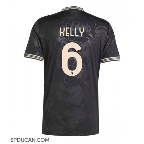 Muški Nogometni Dres Juventus Lloyd Kelly #6 Rezervni 2025-26 Kratak Rukav